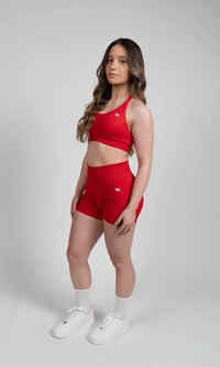 Sculpt Halter Top - Vermelho