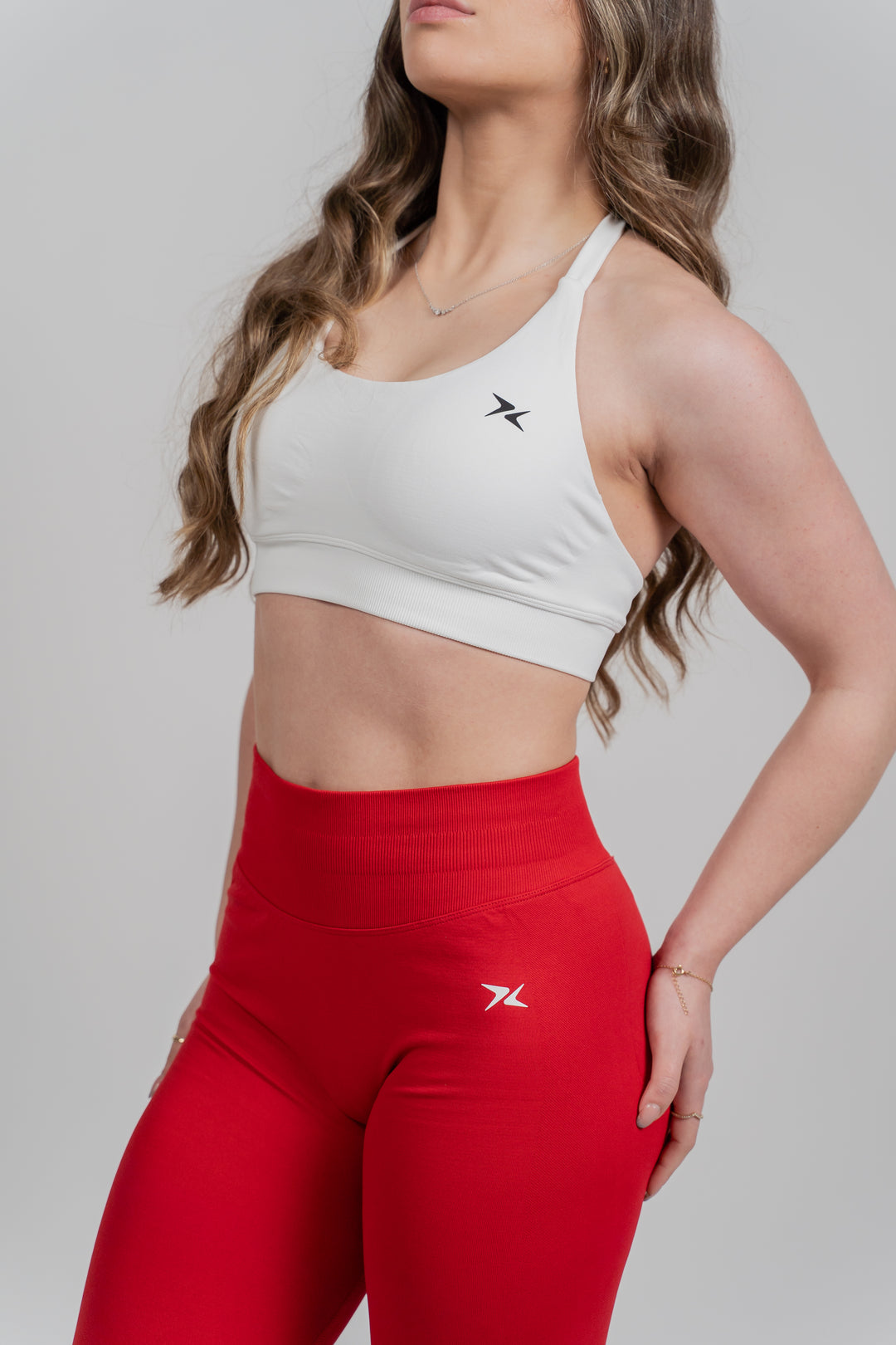 Sculpt Halter Top - Branco