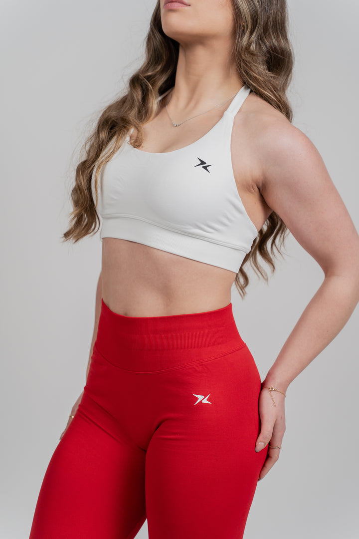 Sculpt Halter Top - Branco