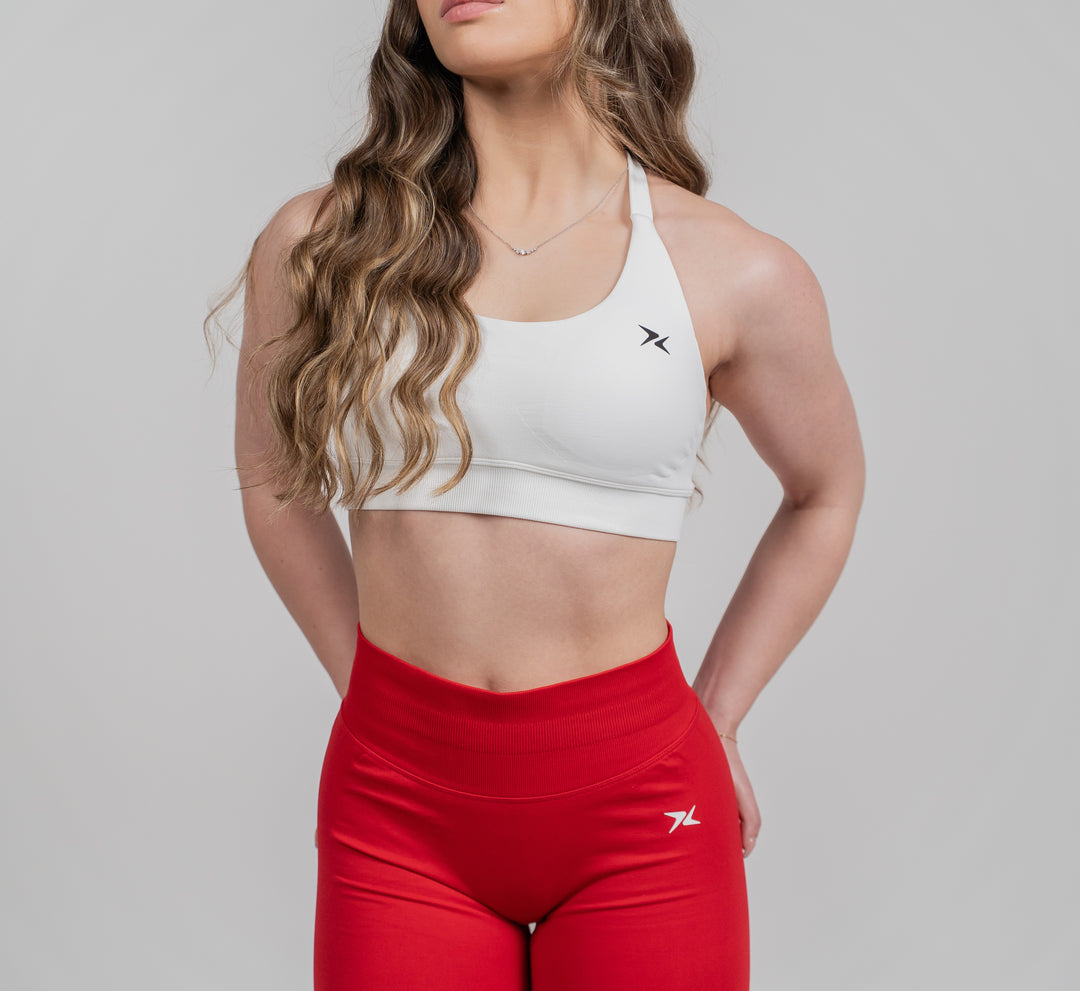 Sculpt Halter Top - Branco