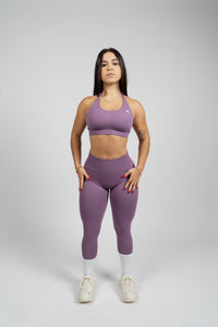 Sculpt Halter Top - Grape