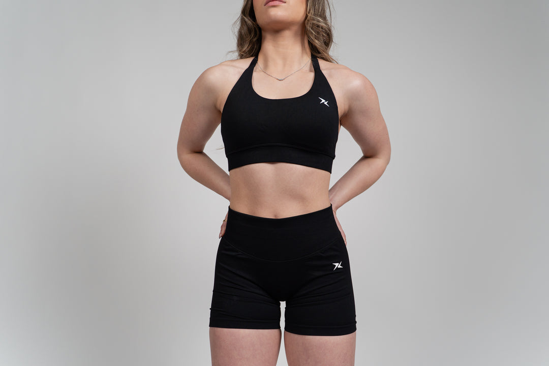 Sculpt Halter Top - Preto