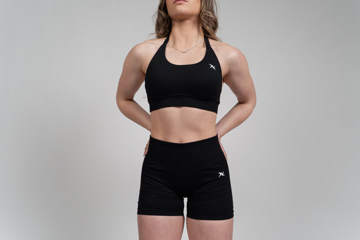 Sculpt Halter Top - Preto