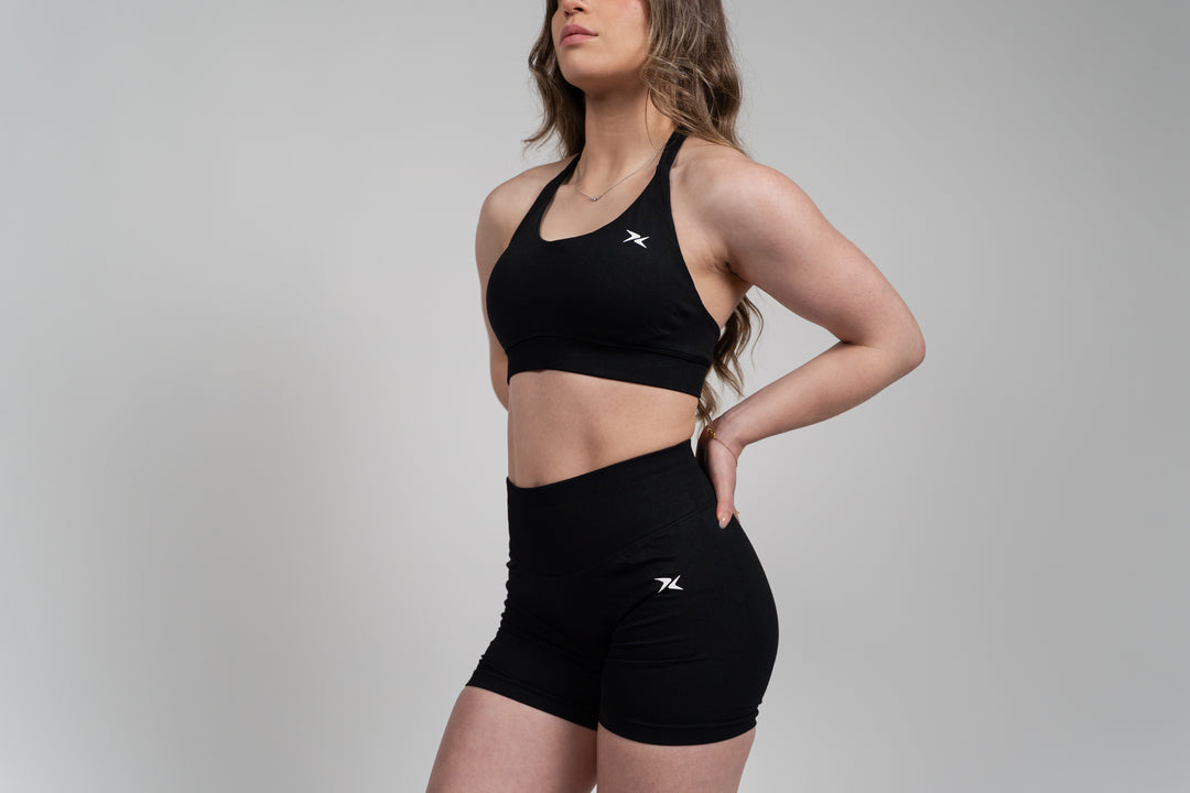 Sculpt Halter Top - Preto