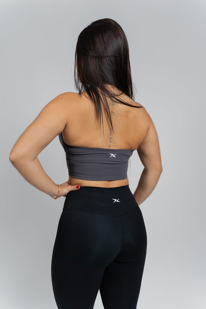 Elevate Halter - Cinza carbono
