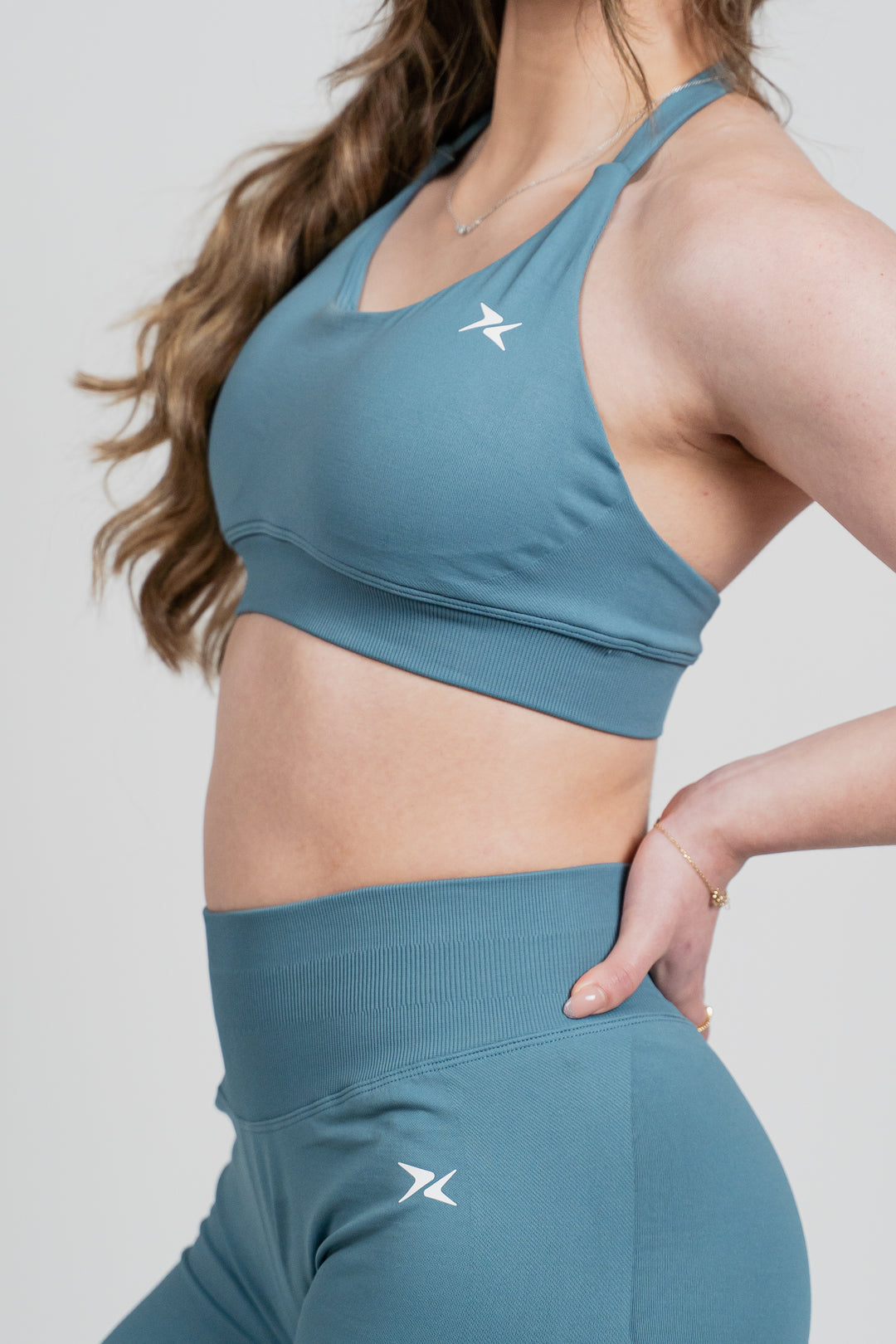 Sculpt Halter Top - Pistachio