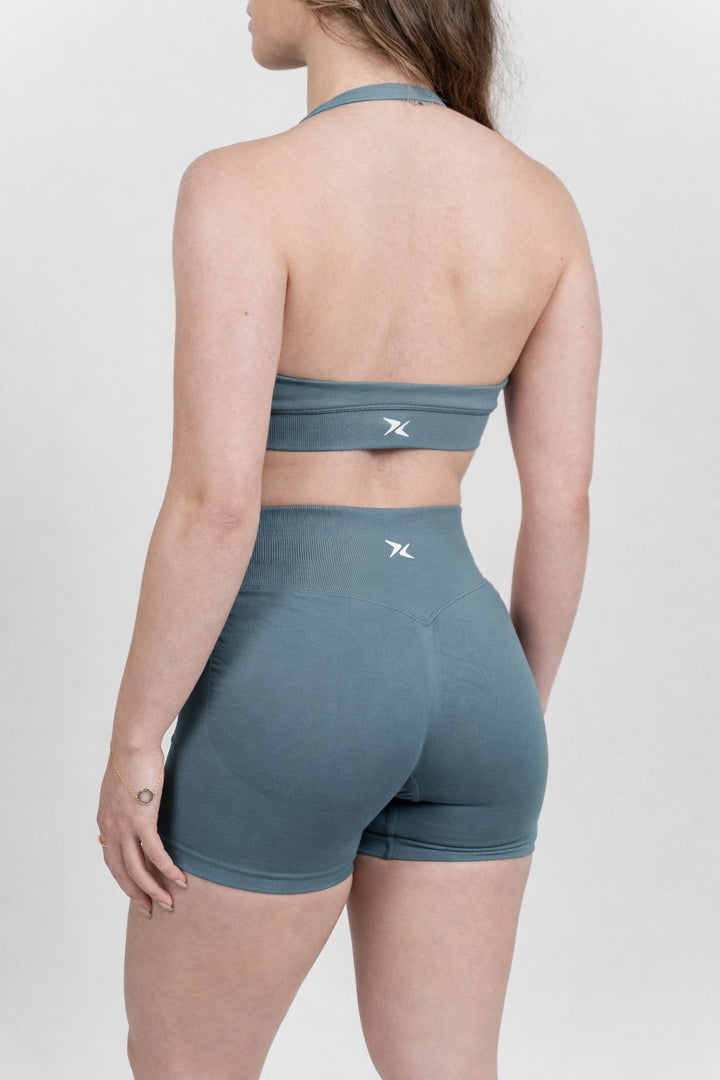 Sculpt Halter Top - Pistachio